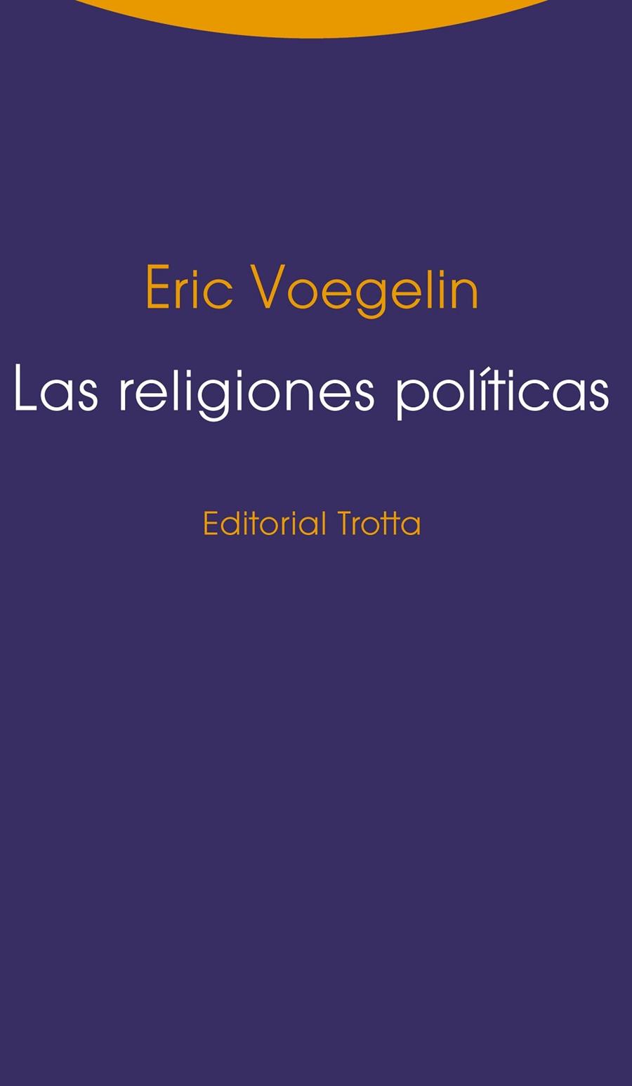 RELIGIONES POLITICAS,LAS | 9788498795349 | VOEGELIN,ERIC