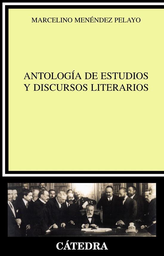 ANTOLOGIA DE ESTUDIOS Y DISCURSO | 9788437625720 | PELAYO