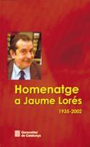 HOMENATGE A JAUME LORES | 9788439367949