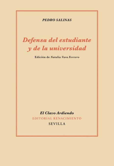 DEFENSA DEL ESTUDIANTE | 9788484726463 | SALINAS