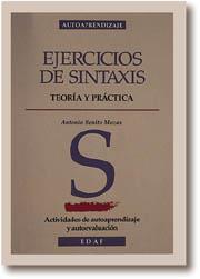 EJERCICIOS DE SINTAXIS | 9788476408445 | MOZAS