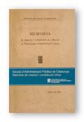 MEMORIA ESCOLA ADMINISTRACIO PUB | 9788439354628 | ESCOLA D'ADMINISTRACIÓ PÚBLICA DE CATALUNYA