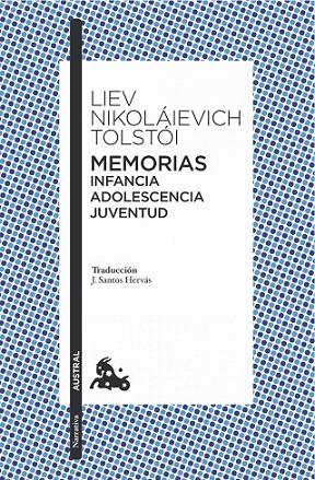 MEMORIAS. INFANCIA/ADOLESCENCIA/JUVENTUD | 9788408151258 | TOLSTOI, LIEV