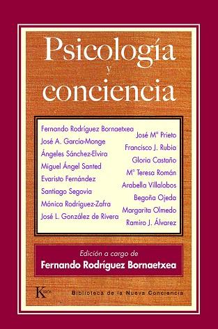 PSICOLOGIA Y CONCIENCIA | 9788472456617 | BARNAETXEA