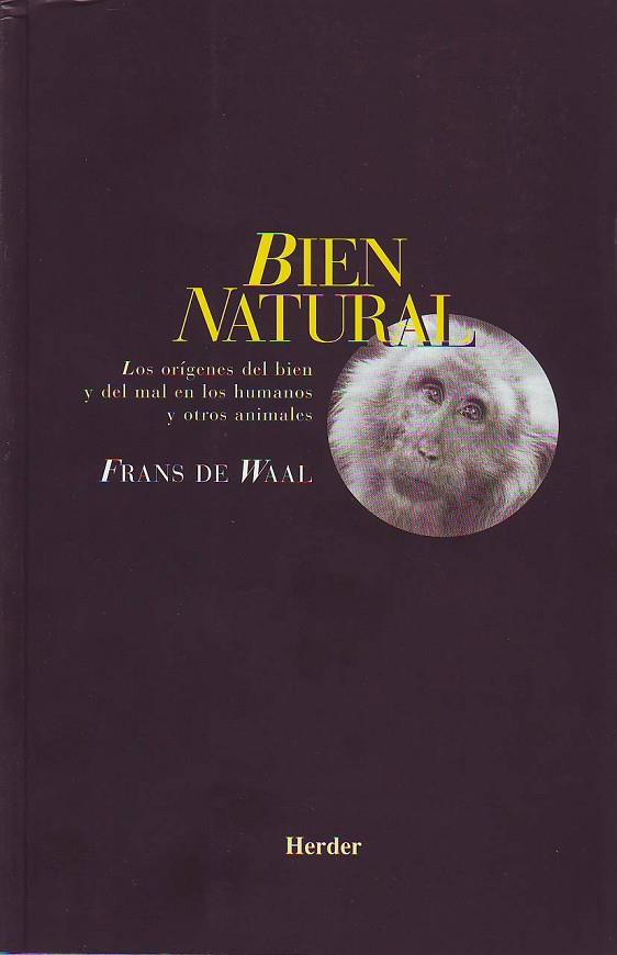 BIEN NATURAL | 9788425419959 | DE WAAL