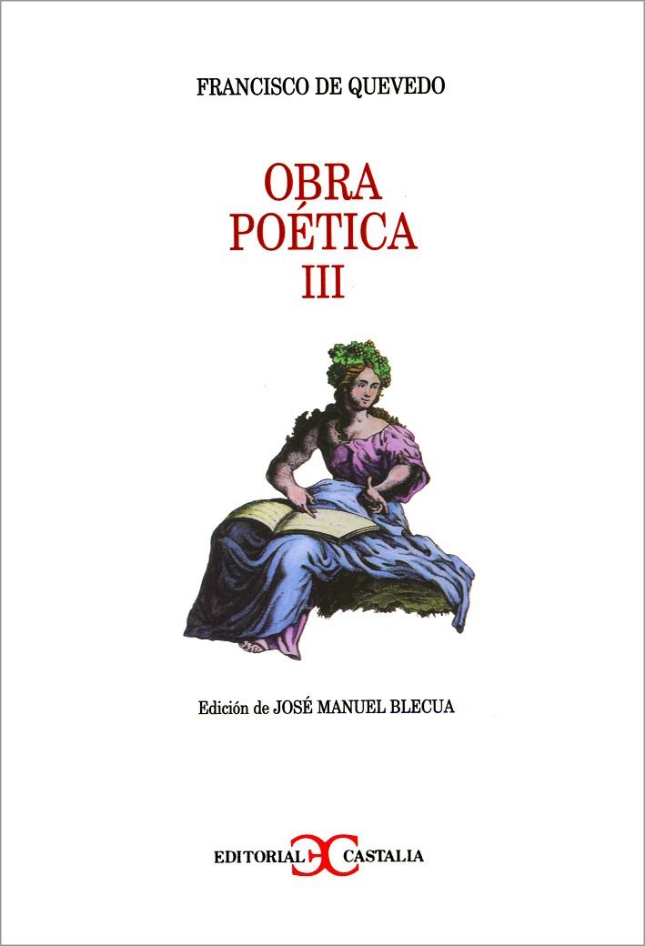 OBRA POETICA III | 9788470398186 | QUEVEDO