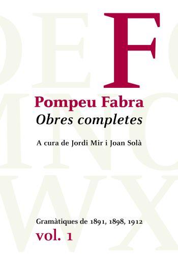 POMPEU FABRA.OBRES COMPLETESVOL1 | 9788484377962 | MIR/SOLÀ