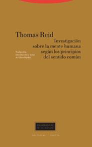 INVESTIGACION SOBRE MENTE HUMANA | 9788481646696 | REID