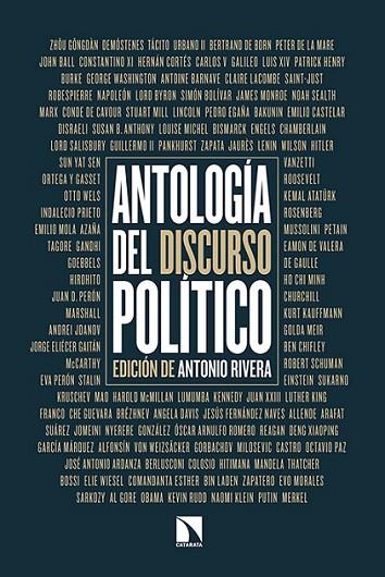 ANTOLOGíA DEL DISCURSO POLíTICO | 9788490971178 | RIVERA, ANTONIO