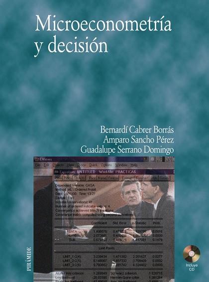 MICROECONOMETRIA Y DECISION | 9788436815375 | CABRER BORDßS, BERNA