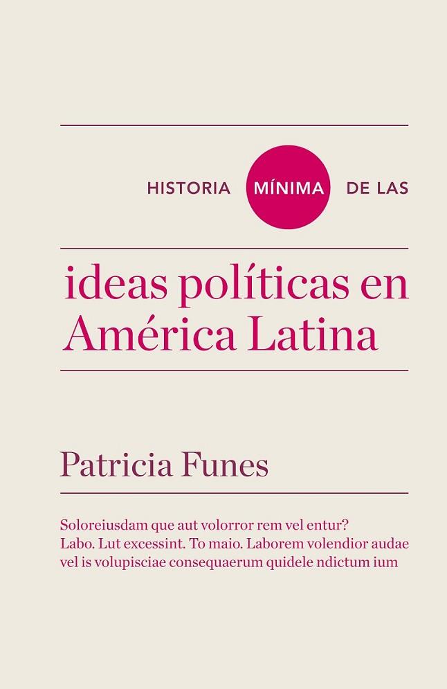 HISTORIA MÍNIMA DE LAS IDEAS POLÍTICAS EN AMÉRICA LATINA | 9788415832829 | FUNES