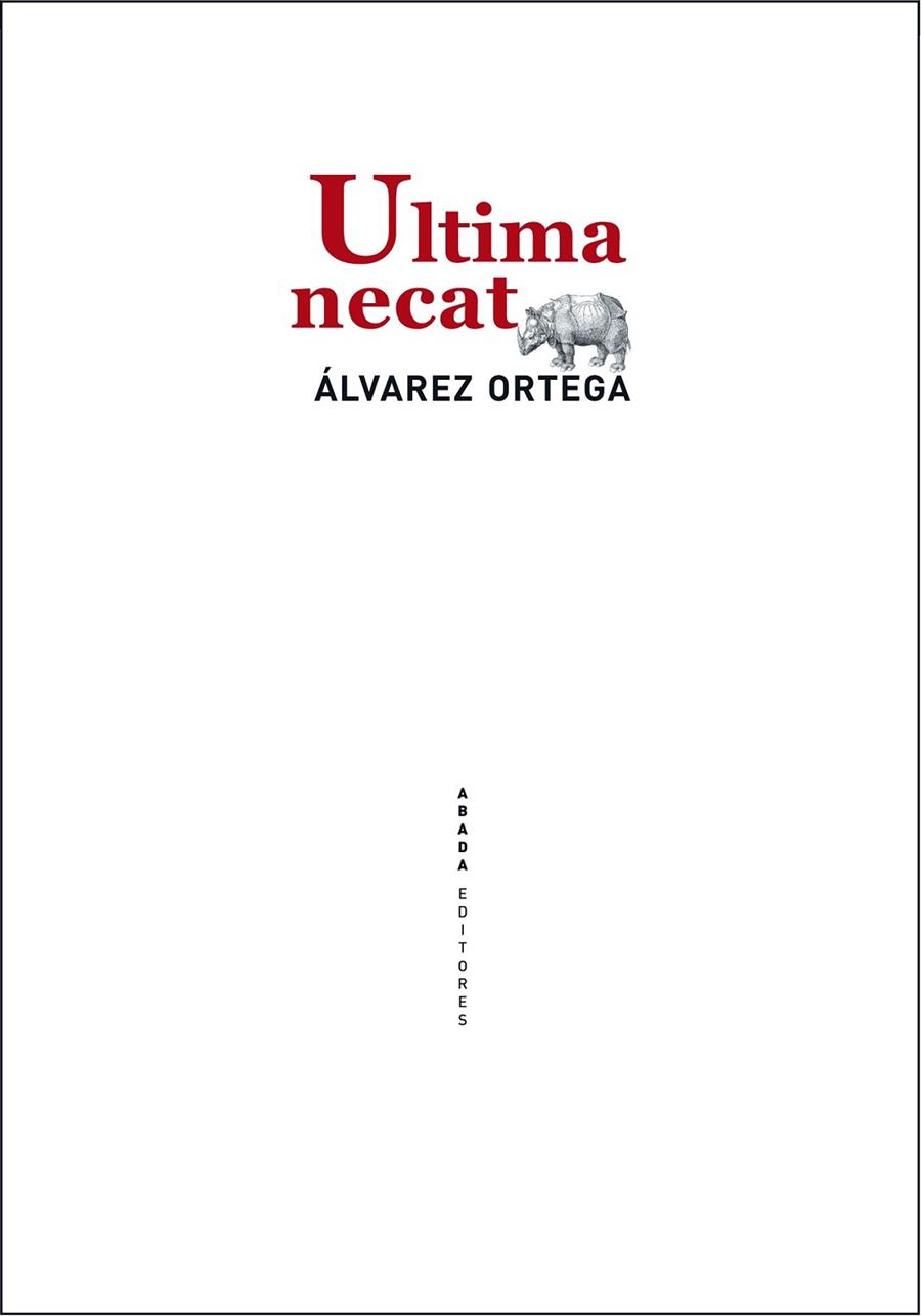 ULTIMA NECAT | 9788415289500 | ORTEGA