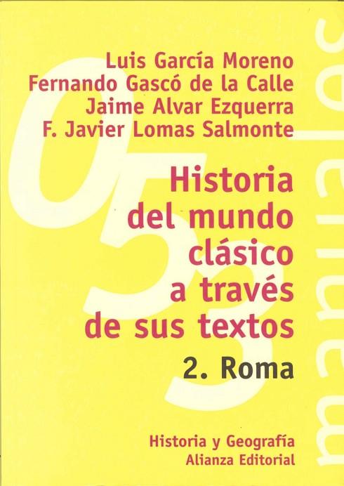 H  MUNDO CLASICO TEXTOS. ROMA | 9788420686837 | VARIOS