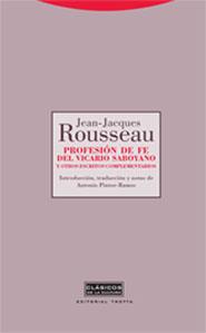 PROFESION DE FE DEL VICARIO | 9788481649048 | ROUSSEAU