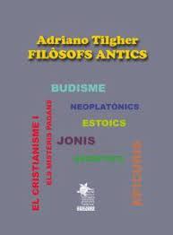 FILÒSOFS ANTICS | 9788412346930 | TILGHER, ADRIANO