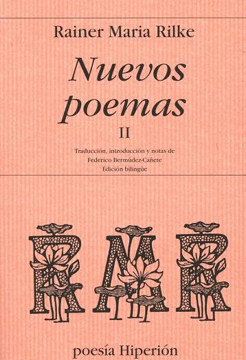 NUEVOS POEMAS II | 9788475174105 | RILKE