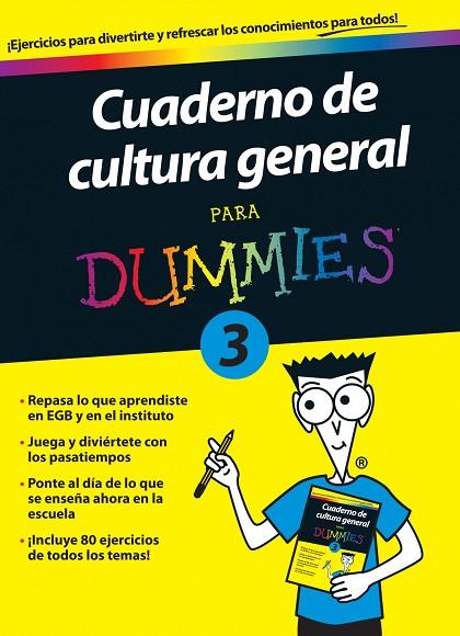 CUADERNO DE CULTURA GENERAL III | 9788432900723 | AA. VV.