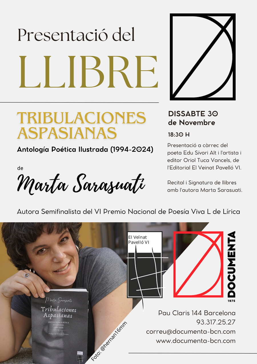 Presentació «Tribulaciones aspasianas» de Marta Sarasuati - 