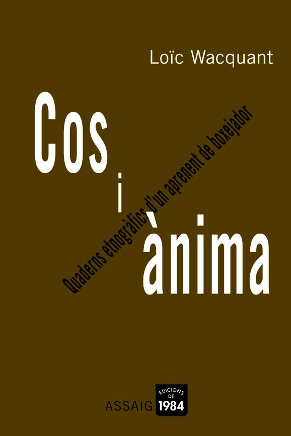 COS I ANIMA | 9788496061361 | WACQUANT