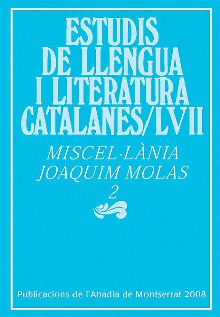 ESTUDIS DE LA LLENGUA I LITERATU | 9788498830576 | MOLAS