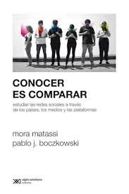 CONOCER ES COMPARAR | 9789878013244 | BOCZKOWSKI, MATASSI