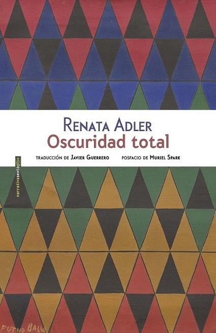 OSCURIDAD TOTAL | 9788416358953 | ADLER, RENATA