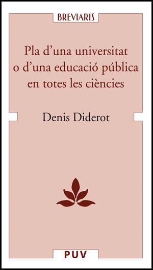 PLA D'UNIVERSITAT O EDUCACIÓ | 9788437060996 | DIDEROT