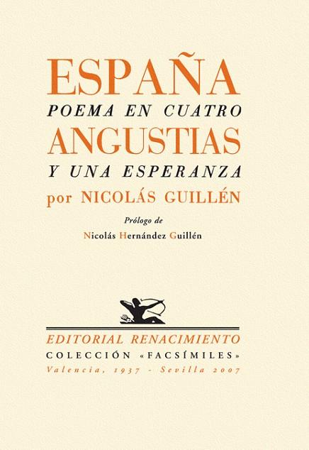 ESPAÑA/POEMA EN CUATRO ANGUSTIAS | 9788484722939 | GUILLÉN