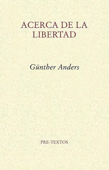 ACERCA DE LA LIBERTAD | 9788415576822 | ANDERS