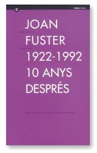 JOAN FUSTER 1922-92 10 ANYS DESP | 9788439358428 | FURIO, ANTONIO; BALL