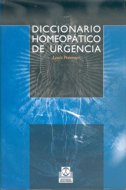 DICC.HOMEOPATICO DE URGENCIA | 9788480193924 | POMMIER