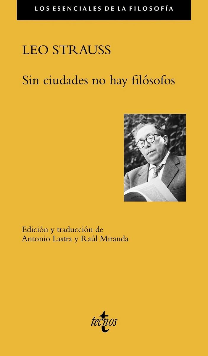 SIN CIUDADES NO HAY FILÓSOFOS | 9788430962839 | STRAUSS