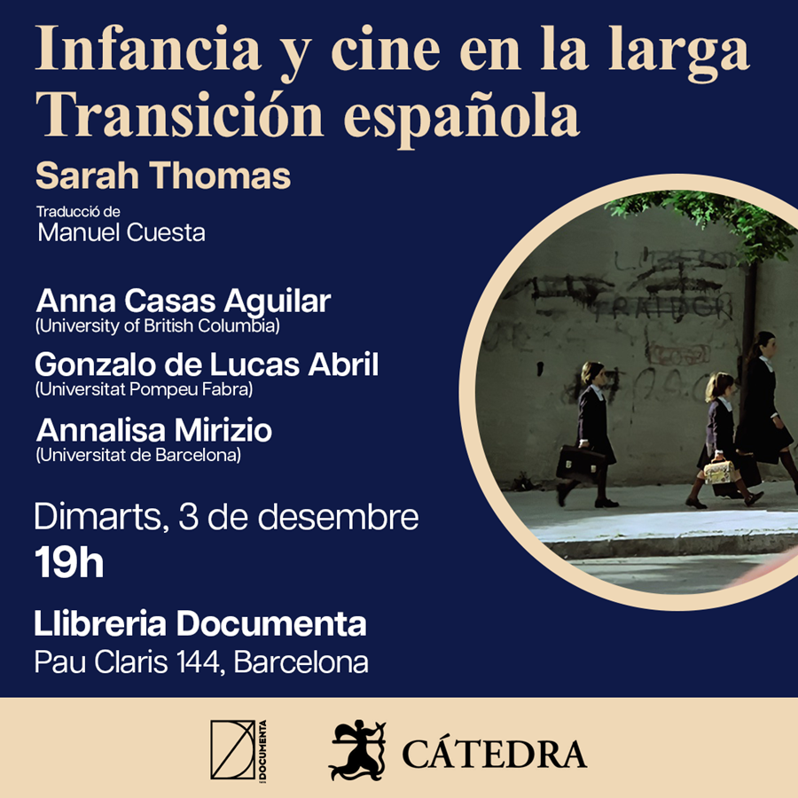 Presentació «Infancia y cine en la larga Transición española» de Sarah Thomas - 