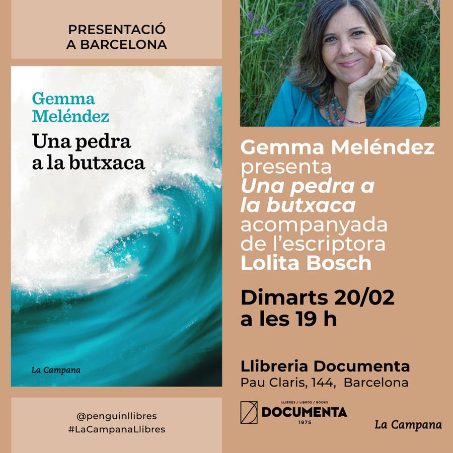 Presentació «Una pedra a la butxaca» de Gemma Meléndez - 