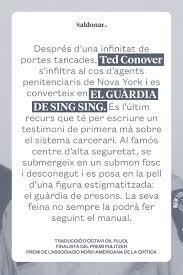 GUARDIA DE SING SING, EL | 9788419571410 | CONOVER, TED