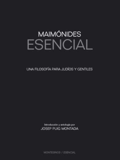 MAIMÓNIDES ESENCIAL | 9788415216919 | PUIG MONTADA, JOSEP