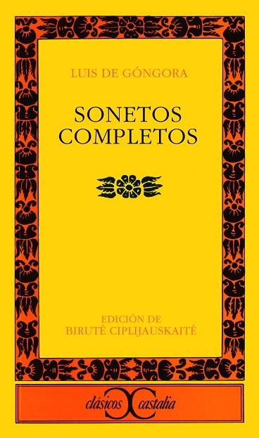 SONETOS COMPLETOS | 9788470390869 | GONGORA