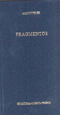 FRAGMENTOS | 9788424927714 | ARISTÓTELES