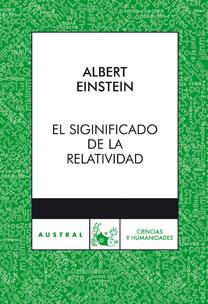 EL SIGNIFICADO DE LA RELATIVIDAD | 9788467029710 | ALBERT EINSTEIN