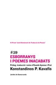 ESBORRANYS I POEMES INACABATS | 9788497663977 | KAVAFIS