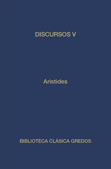 DISCURSOS V | 9788424919948 | ARISTIDES