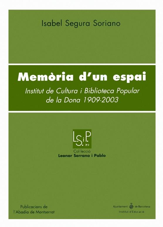 MEMORIA D'UN ESPAI | 9788484159292 | SORIANO