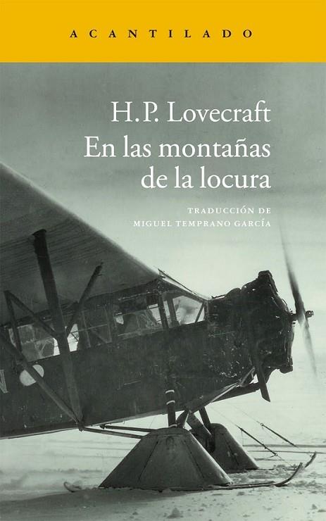 EN LAS MONTAÑAS DE LA LOCURA | 9788416011001 | LOVECRAFT