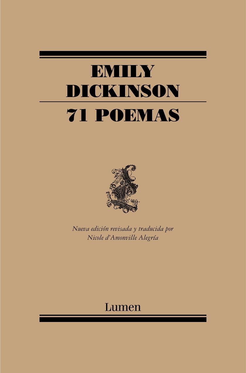 71 POEMAS (NUEVA EDICIÓN REVISADA) | 9788426426956 | DICKINSON, EMILY