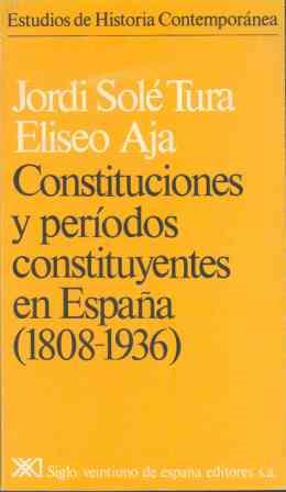 CONSTITUCIONES Y PERIODOS | 9788432302848 | TURA /AJA