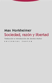 SOCIEDAD RAZON Y LIBERTAD | 9788481647891 | HORKHEWIMER