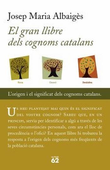 GRAN LLIBRE DELS COGNOMS CATALAN | 9788429756661 | ALBAIGES