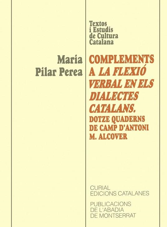 COMPLEMENTS A LA FLEXIO DIALECT. | 9788484150299 | PEREA