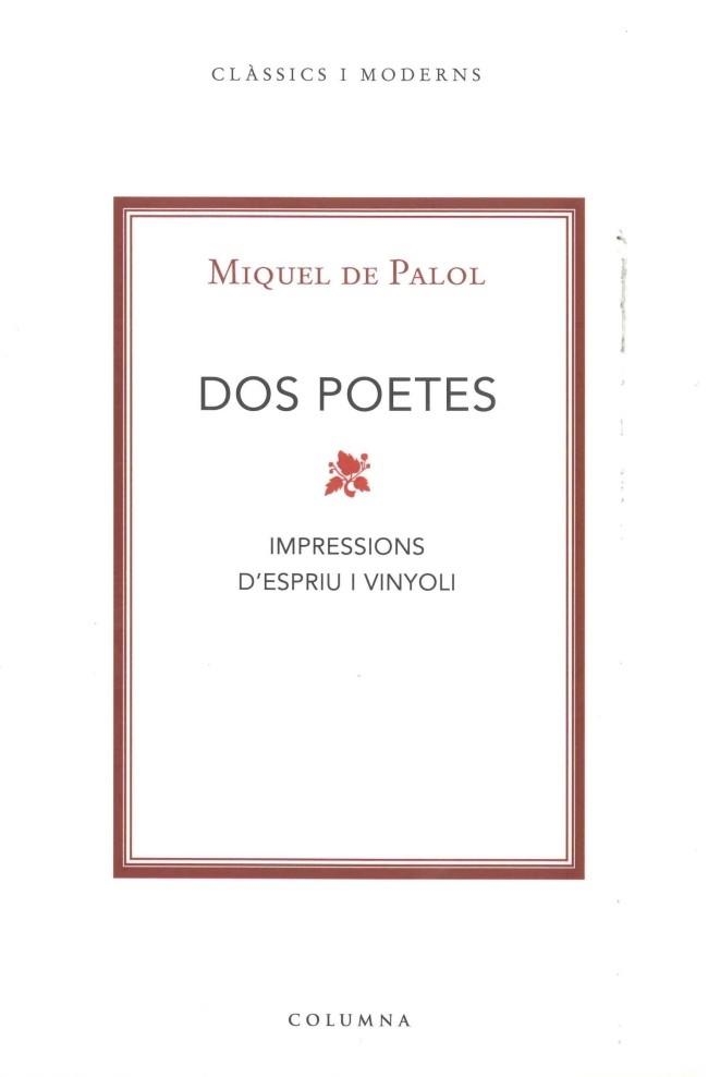 DOS POETES | 9788466407571 | PALOL