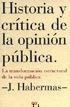 HISTORIA CRITICA OPINION | 9788425220159 | HABERMAS